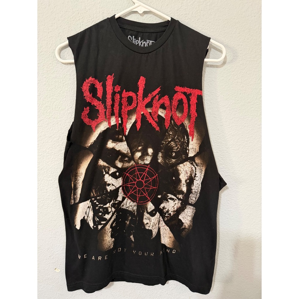 Slipknot Muscle Tee M Black We Are Not Your Kind Mens 2019 Band Cotton Grunge